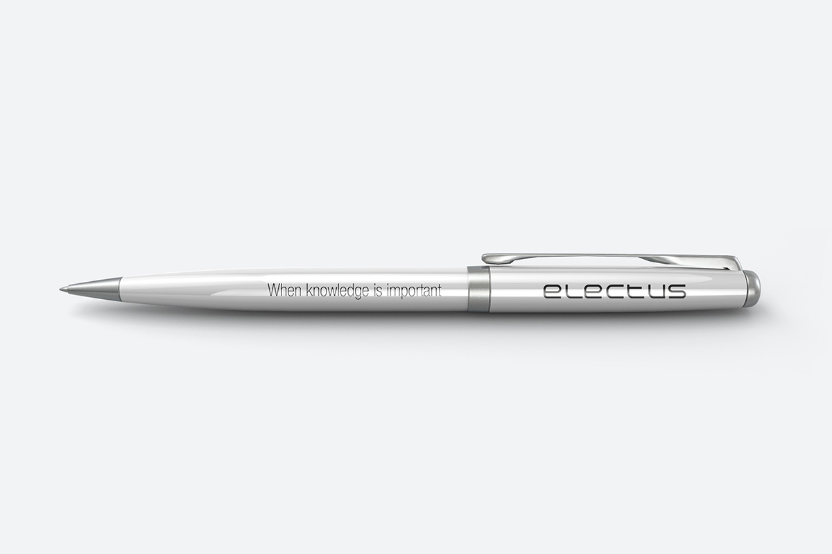 Promo pen design ELECTUS